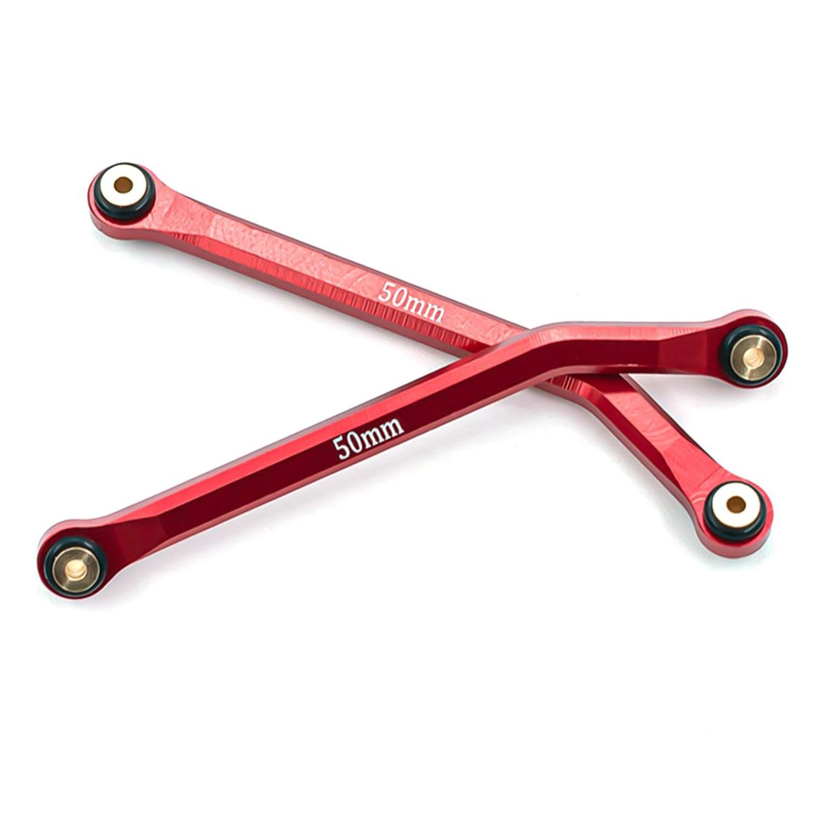 RC Car High Clearance Chassis Links Sets Aluminum Alloy Rod Replacement for 1/24 Axial SCX24 C10 Bronco JEEP RC Car