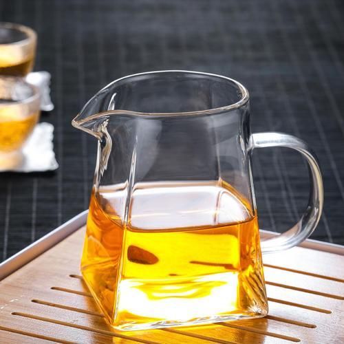 Heatresistant Glass Square Teapot Stainless Steel Filter Scented Tea High Temperature Resistant Thickened Black Tea Green Teapot