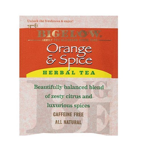 Orange & Spice Herbal Tea Bags, 20 Count Box Pack X 6