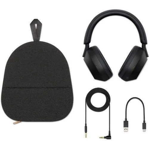 Wh-1000xm5 Noise-canceling Wireless Over-ear Headphones & Auto Noise Canceling Optimizer - Black