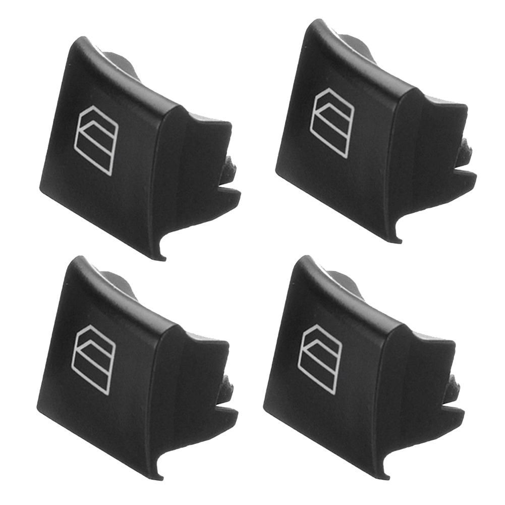 4Pcs Master Window Switch Repair on Caps for - ML R Class W164 X164 2518300290 2518300390