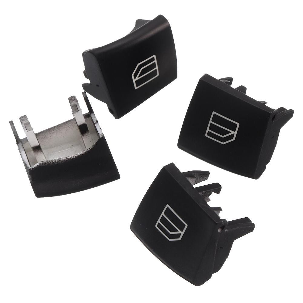 4Pcs Master Window Switch Repair on Caps for - ML R Class W164 X164 2518300290 2518300390