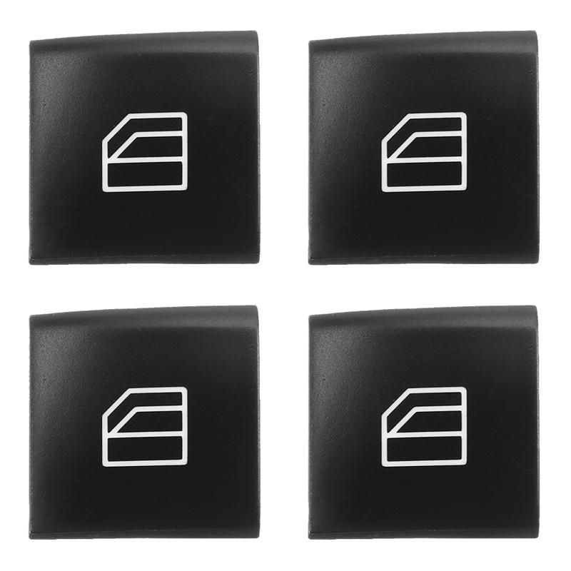 4Pcs Master Window Switch Repair on Caps for - ML R Class W164 X164 2518300290 2518300390