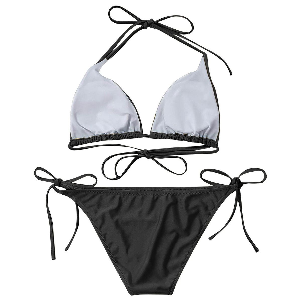 Women Sexy  Print Bikini Set Push Up Bathing Swimwear High Waist Swimsuit