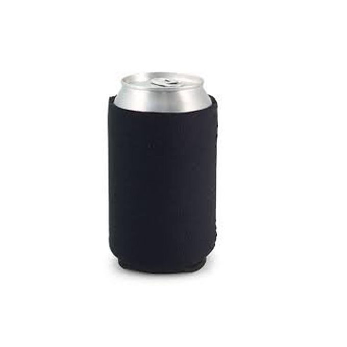 Collapsible  Drinks Can Cooler Insulated Sleeve Holder Party Black