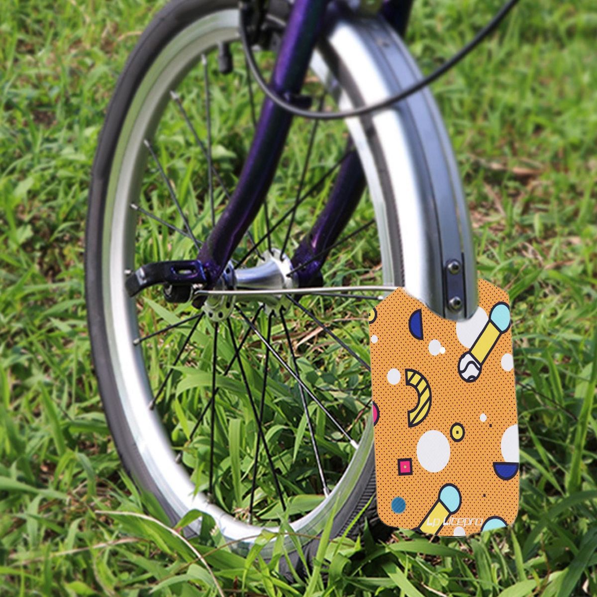 Folding Bike Fender Universal Bicycle PVC Front Mud Guard Bike J