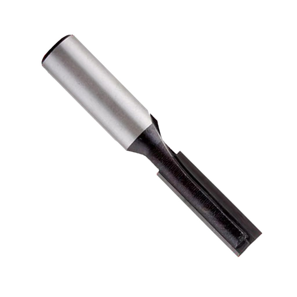 2X 8MM SHANK BOTTOM CLEANING STRAIGHT/DADO ROUTER BIT 6MM WOOD