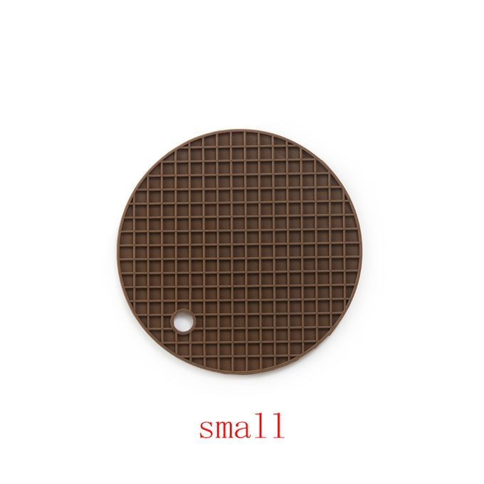 Silicone Waterproof Table Mat Heat Insulation Pot Mat 6pcs
