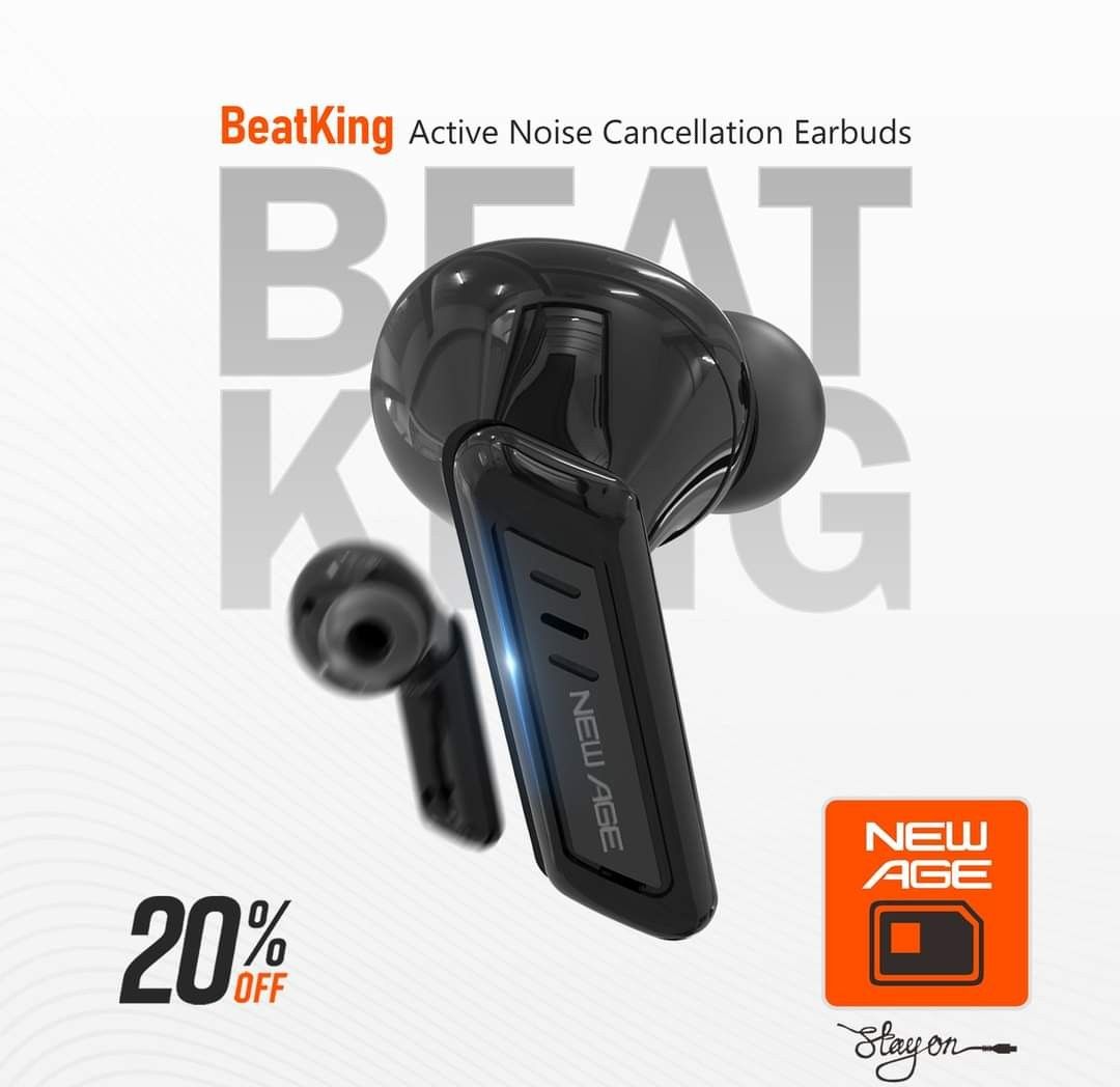 Newage Noise Cancelling Ear Phone Bluetooth For Iphone And Android Earbuds Earpiece Hear 5.0 Wireless Headphones Pod Earpods Airpods