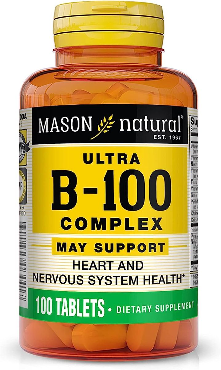 Ultra B-100 Complex - Healthy Heart And Nervous System, Improves Immune Function