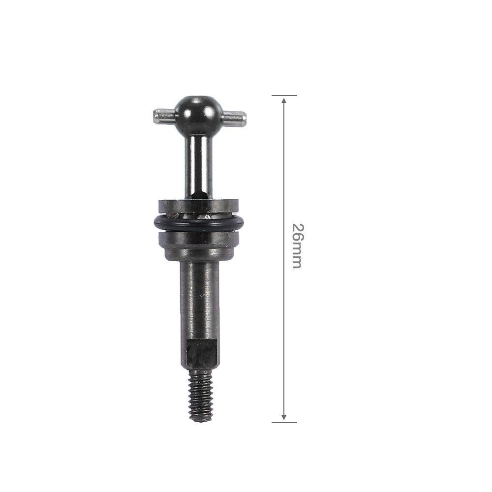 For WLtoys K979 K989 K999 2Pcs Metal Drive Shaft Universal