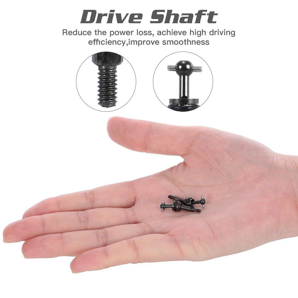 For WLtoys K979 K989 K999 2Pcs Metal Drive Shaft Universal