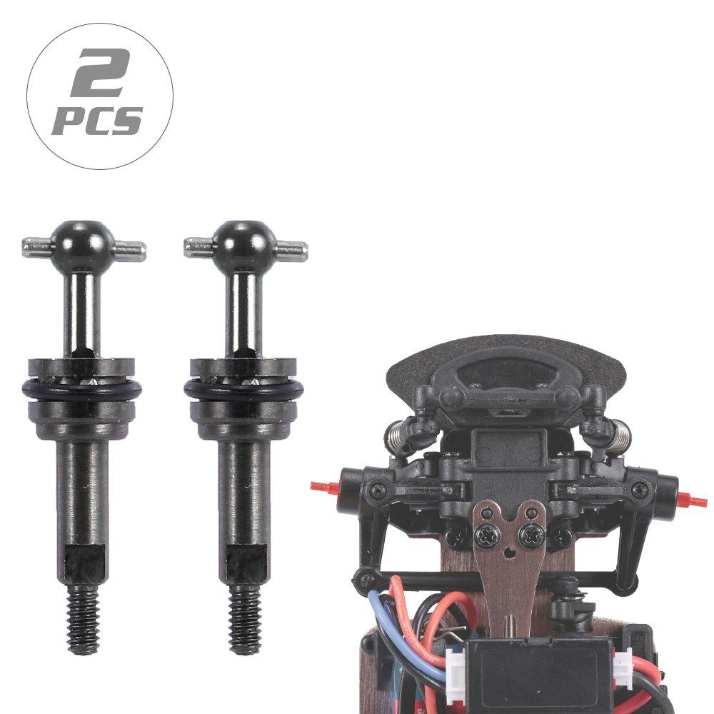 For WLtoys K979 K989 K999 2Pcs Metal Drive Shaft Universal