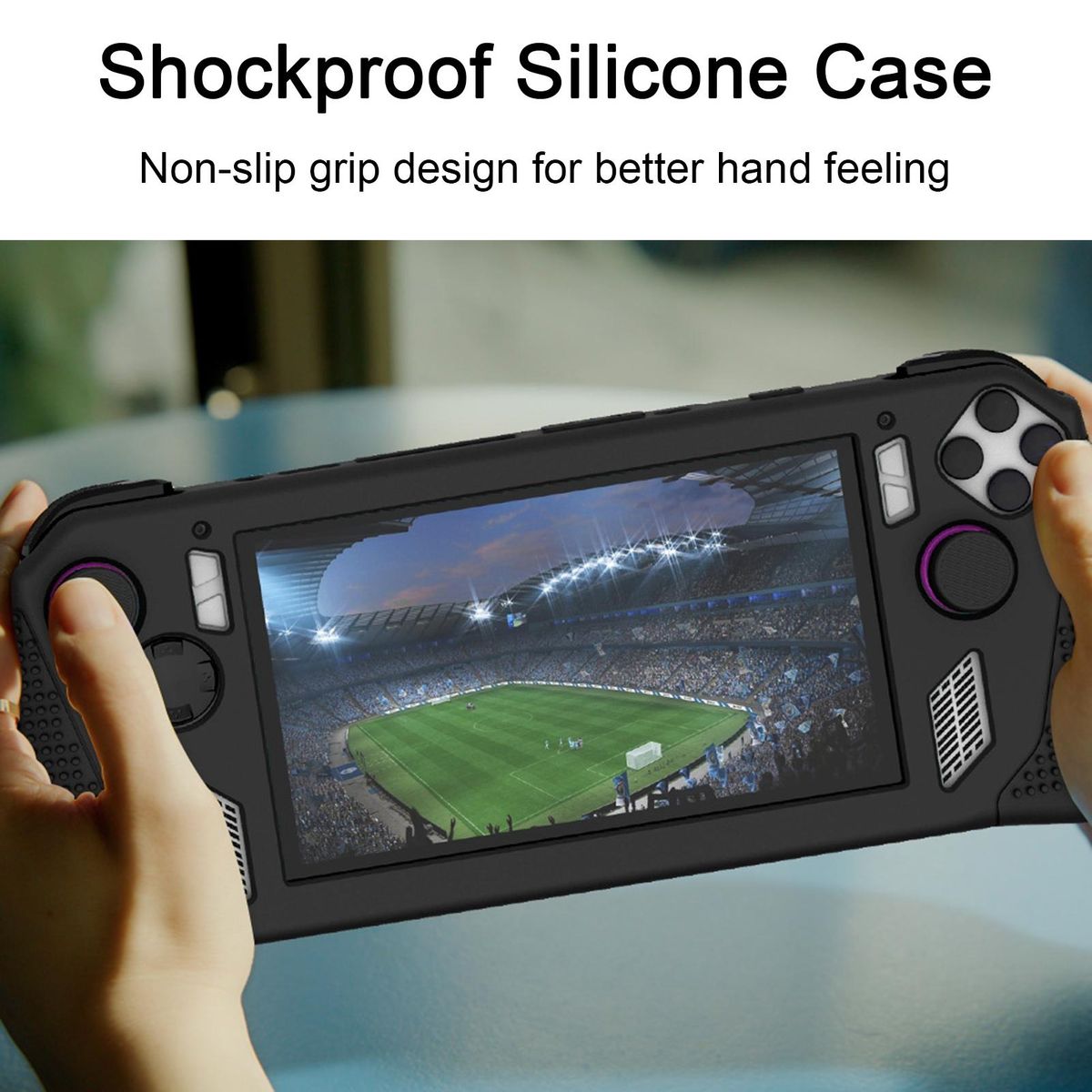 Impact-relieving Handheld Case Asus Rog Ally Console Sleeve Protection Black