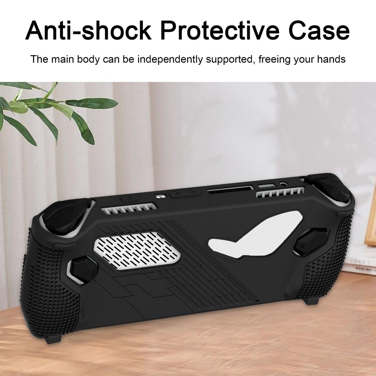 Impact-relieving Handheld Case Asus Rog Ally Console Sleeve Protection Black