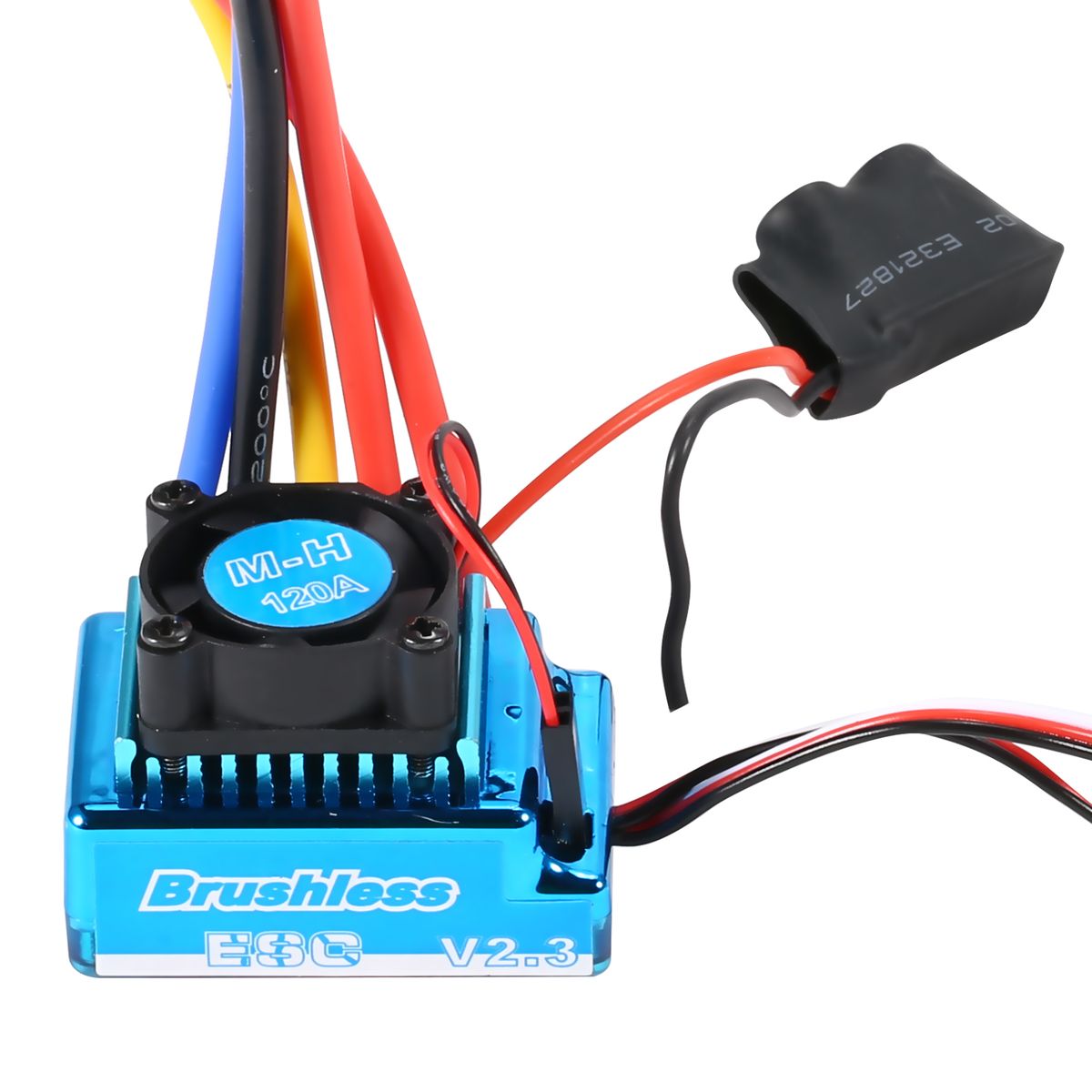 120A Brushless ESC Waterproof And Programming Card Combo Set
