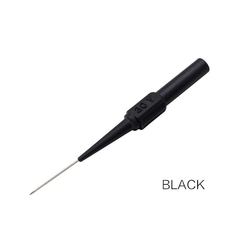 2PCS Test Pin 30V Diagnostic Tool Black