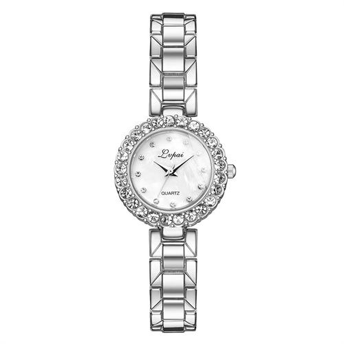 Diamond Watch+bracelet Set