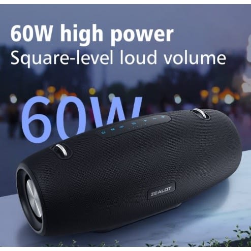 Zealot S67 Wireless Bluetooth Speaker - 60w - 14400mAh