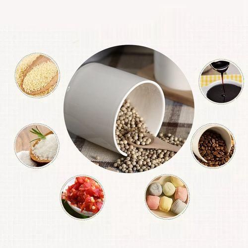 3 Pcs Seasoning Container Spice Jar Glass Sugar &