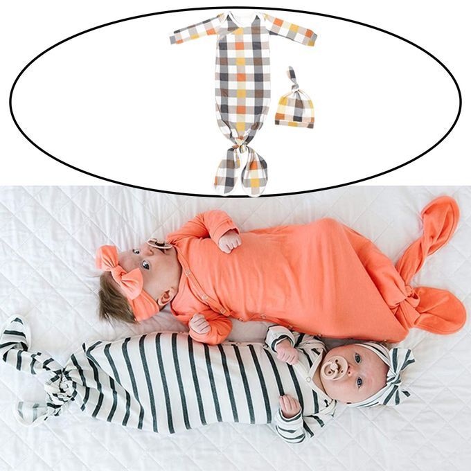 Infant Baby Sleeping Bag Sack 0-6 Months Yellow Grid