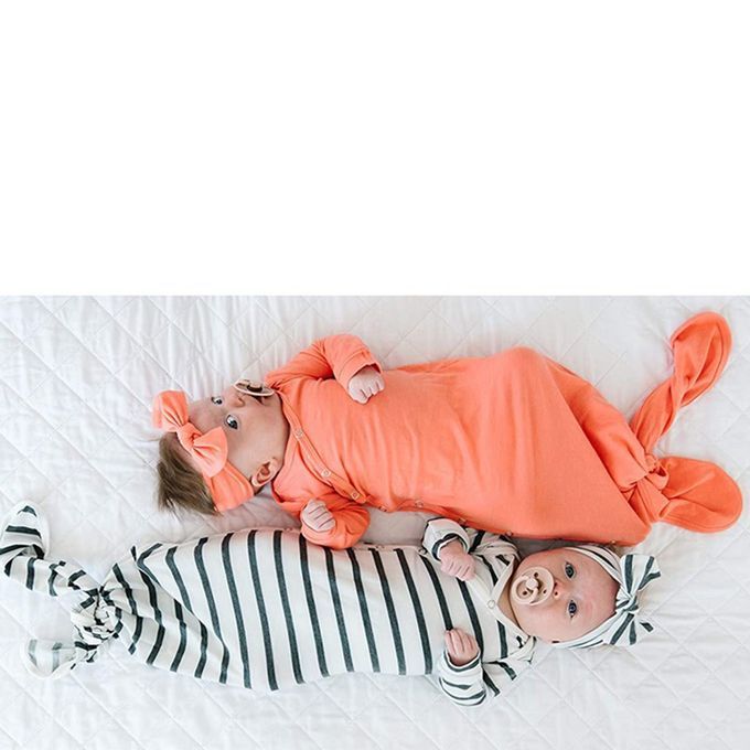 Infant Baby Sleeping Bag Sack 0-6 Months Yellow Grid