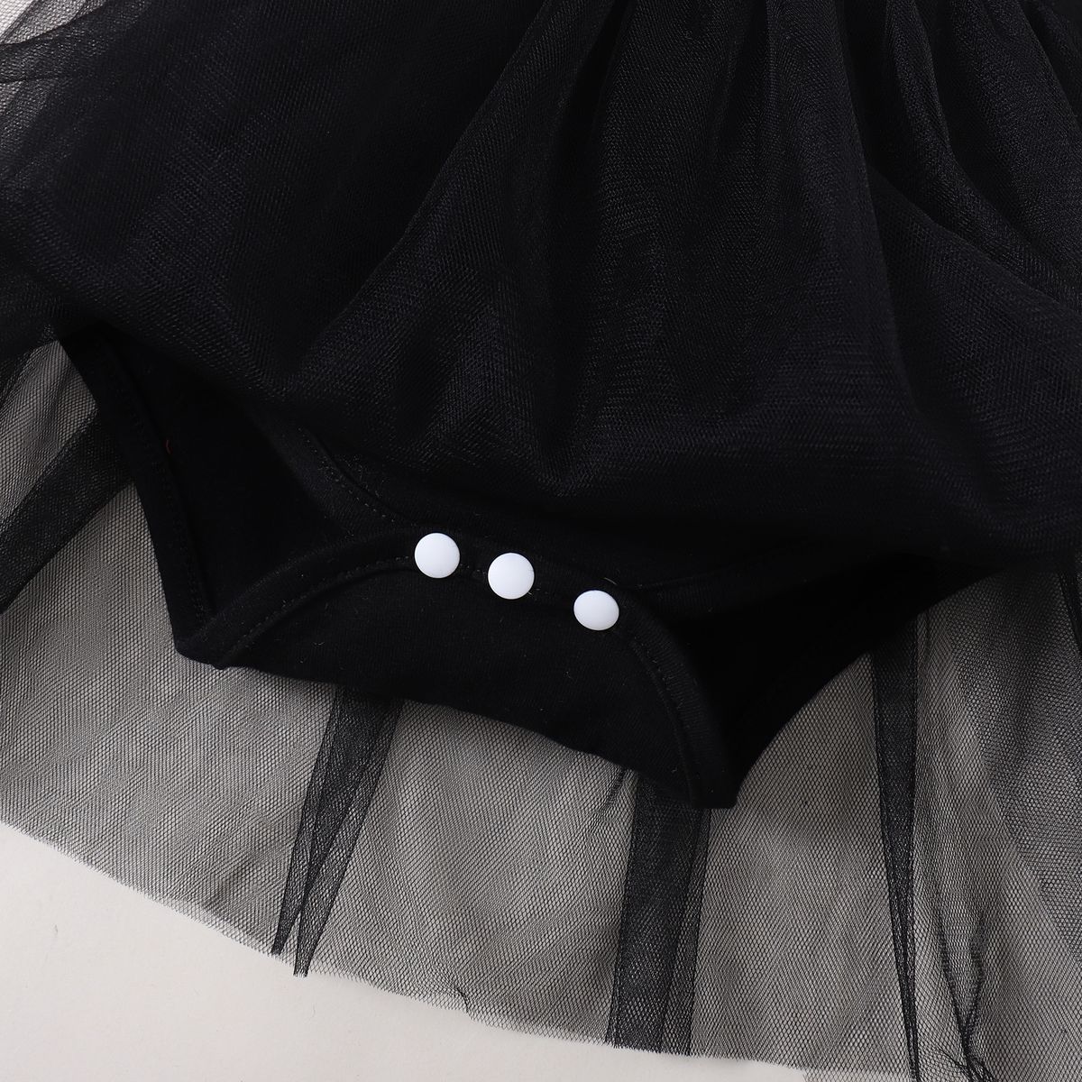 0-18Months Newborn Baby Girl Princess Dress Summer Romper + Headband -Black