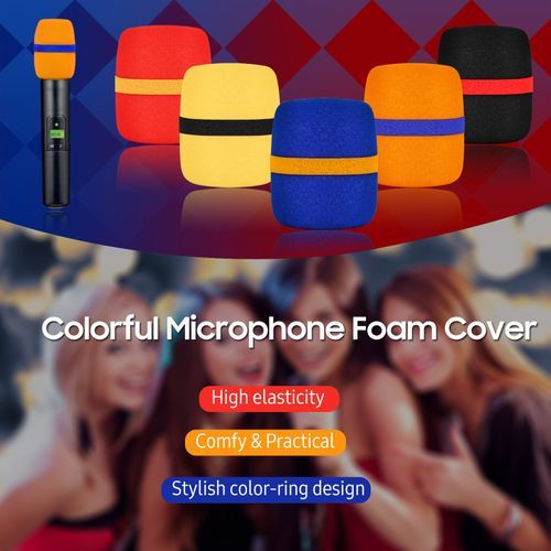 Foam Mic Cover Handheld Microphone Windscreen