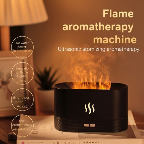 Flame Diffuser USB EssentialOil Diffuser Air Humidifier