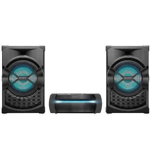 Shake-x30d Three Box High Power Audio System With Lighting Effects And Party Features
