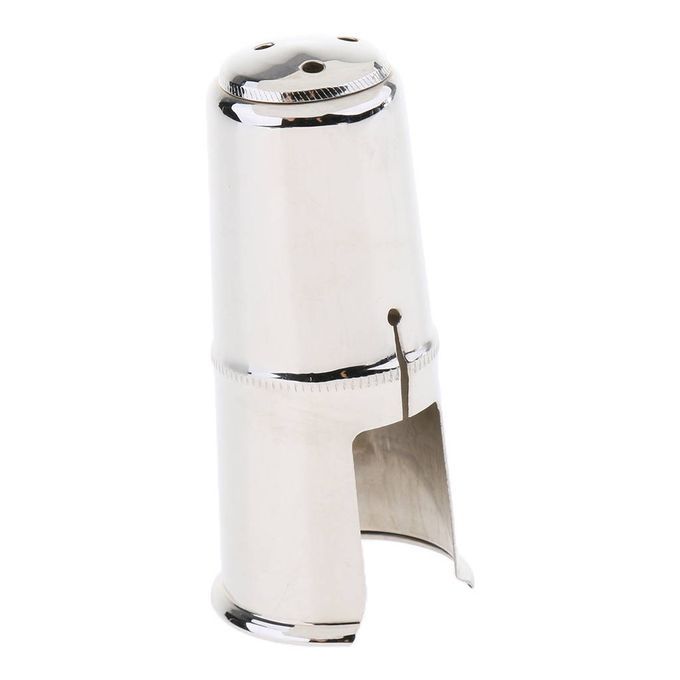 2pcs Silver Metal Bb Clarinet Mouthpiece Cap For Wind Instrument Parts