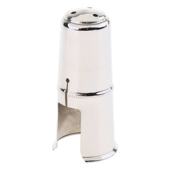 2pcs Silver Metal Bb Clarinet Mouthpiece Cap For Wind Instrument Parts