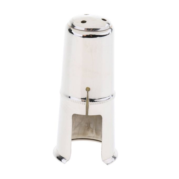 2pcs Silver Metal Bb Clarinet Mouthpiece Cap For Wind Instrument Parts