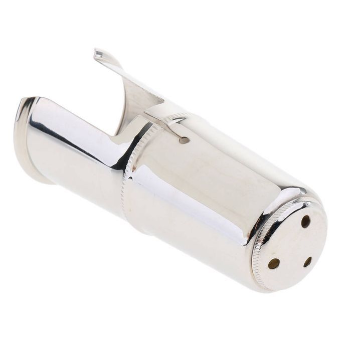 2pcs Silver Metal Bb Clarinet Mouthpiece Cap For Wind Instrument Parts