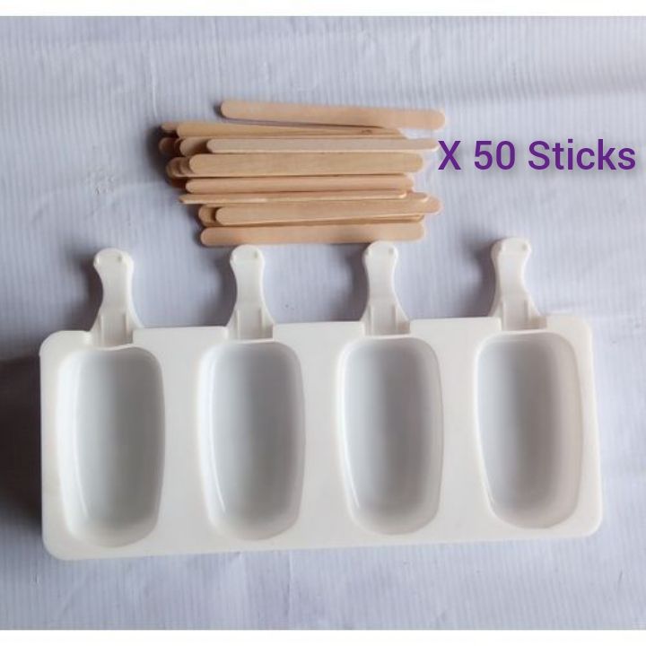Silicone Popsicle Ice Cream  Molds