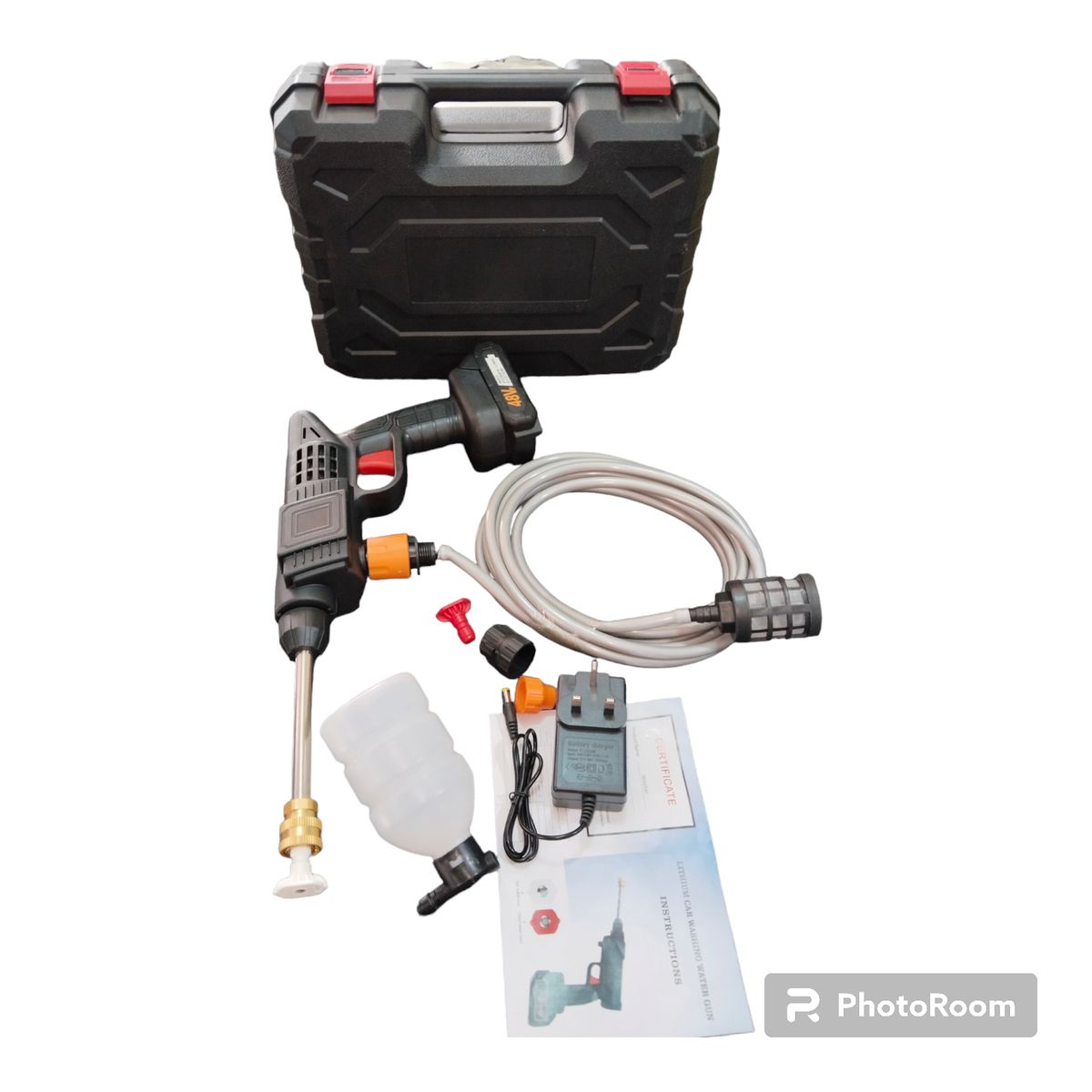 48Vf Wireless High Pressure Car Washer Gadget