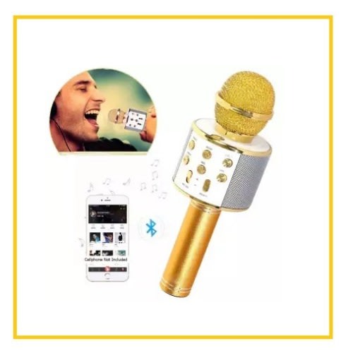 Wireless Bluetooth Karaoke Microphone Hifi Speaker