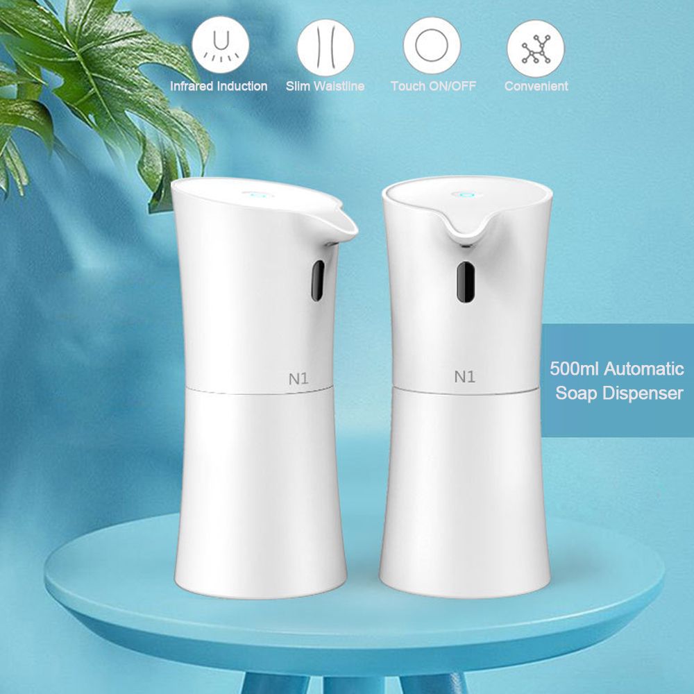 500ml Automatic Foaming Soap Dispenser Touchless Hand Washer