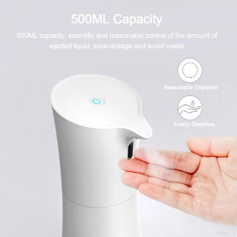 500ml Automatic Foaming Soap Dispenser Touchless Hand Washer