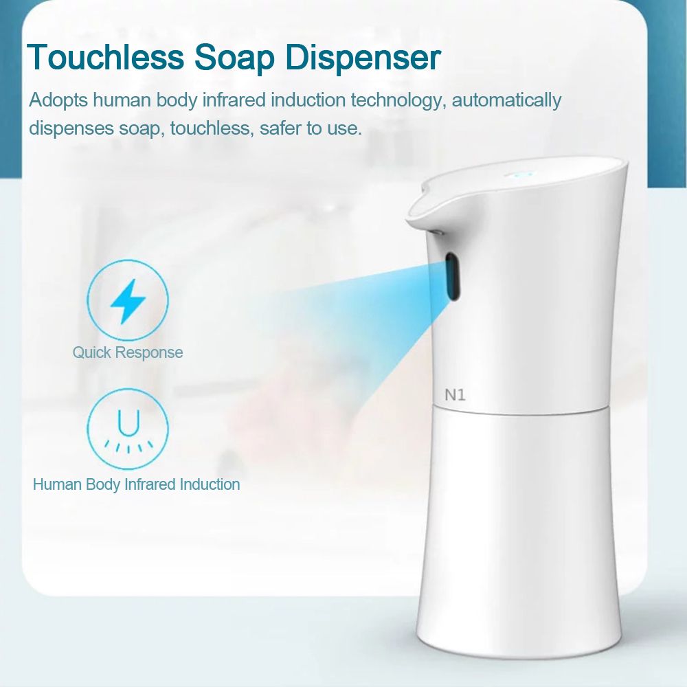 500ml Automatic Foaming Soap Dispenser Touchless Hand Washer