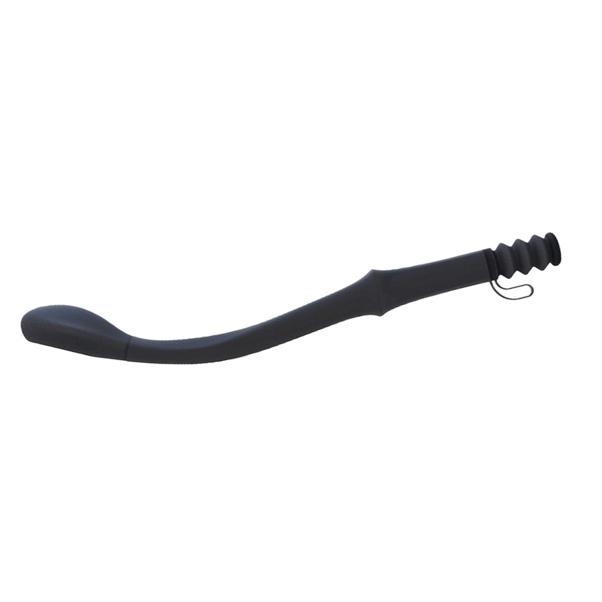 Long Handle Reach Comfort Bottom Wiper Toilet Paper Tissue Black 395mm
