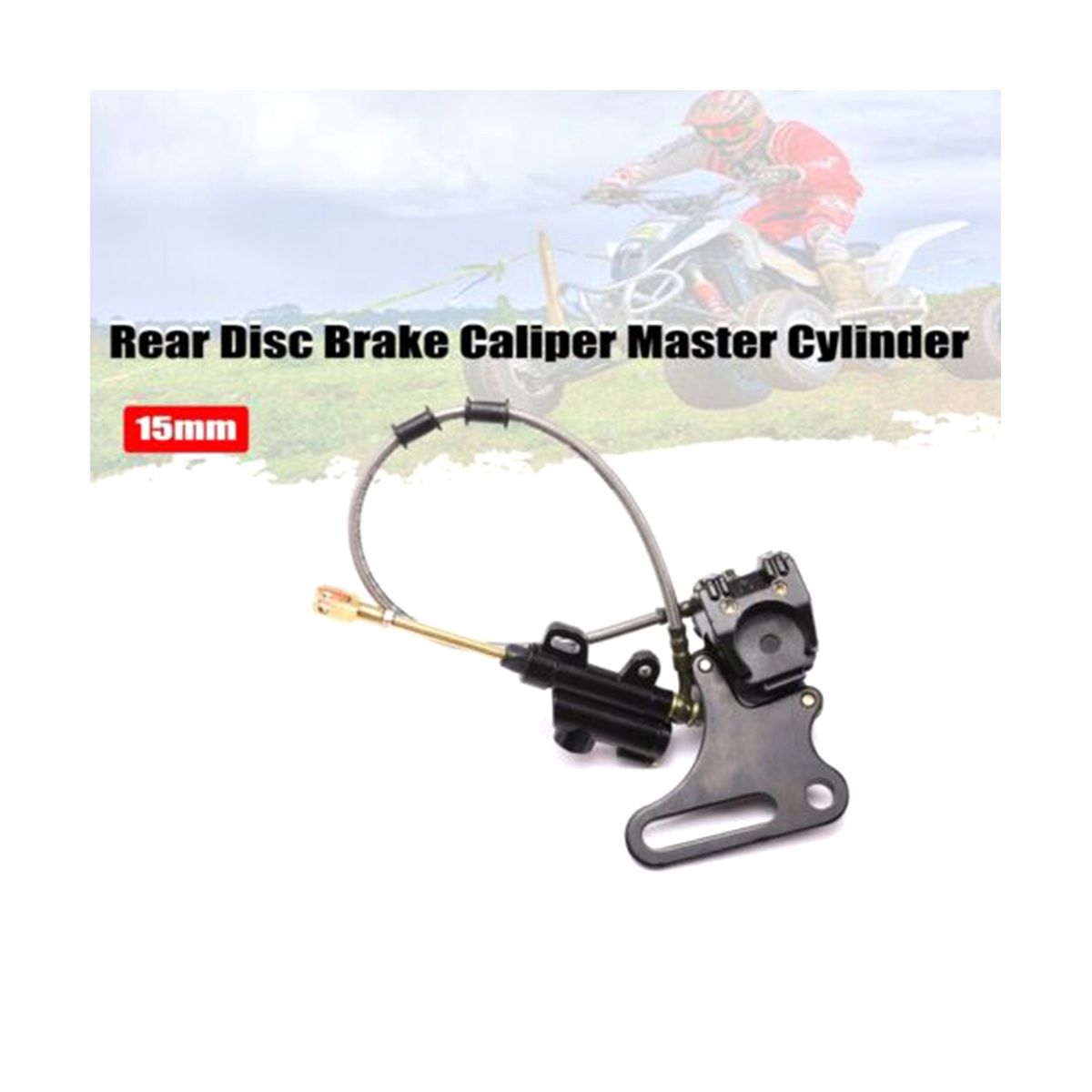 15mm Rear Disc Brake Caliper for 125Cc 140Cc Scooter Dirt Pit Bike