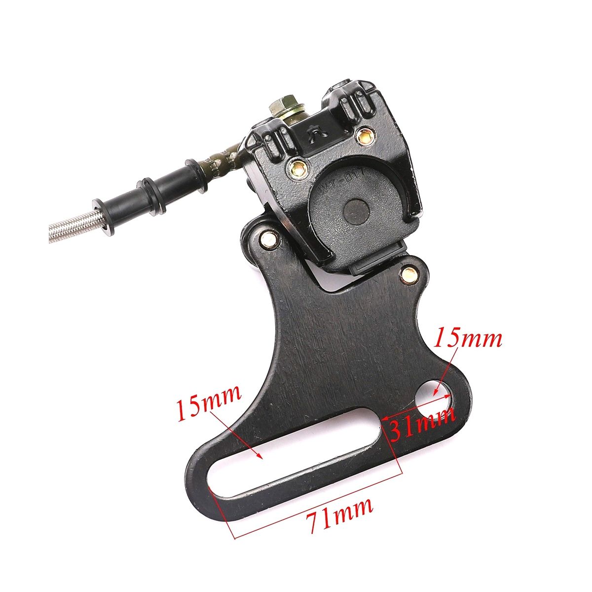 15mm Rear Disc Brake Caliper for 125Cc 140Cc Scooter Dirt Pit Bike