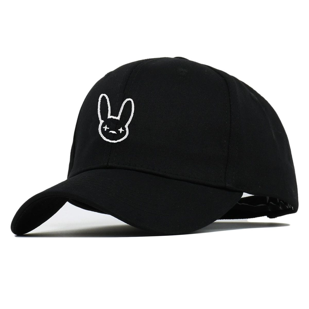 Rapper Reggaeton Artist Dad Bad Bunny 100% Cotton Hats Snapback Unisex Baseball Caps Concert Hat Hip Ho. Embroidery Hat