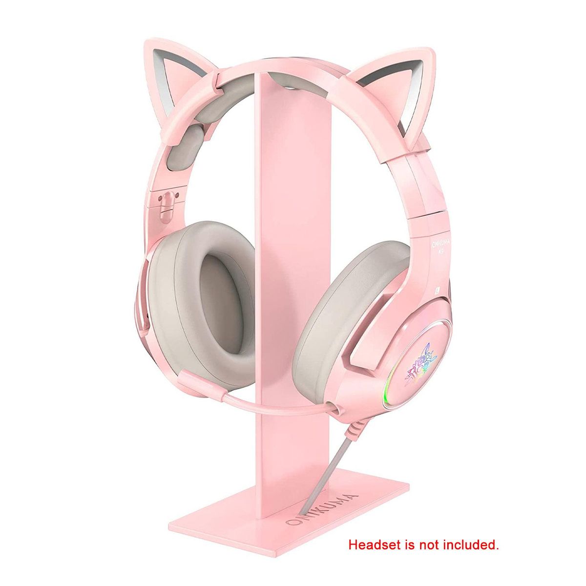 ONIKUMA Headset Stand Headphone Holder Gaming Headset Holder Hanger with Stable Base for All Over-Ear Headphones