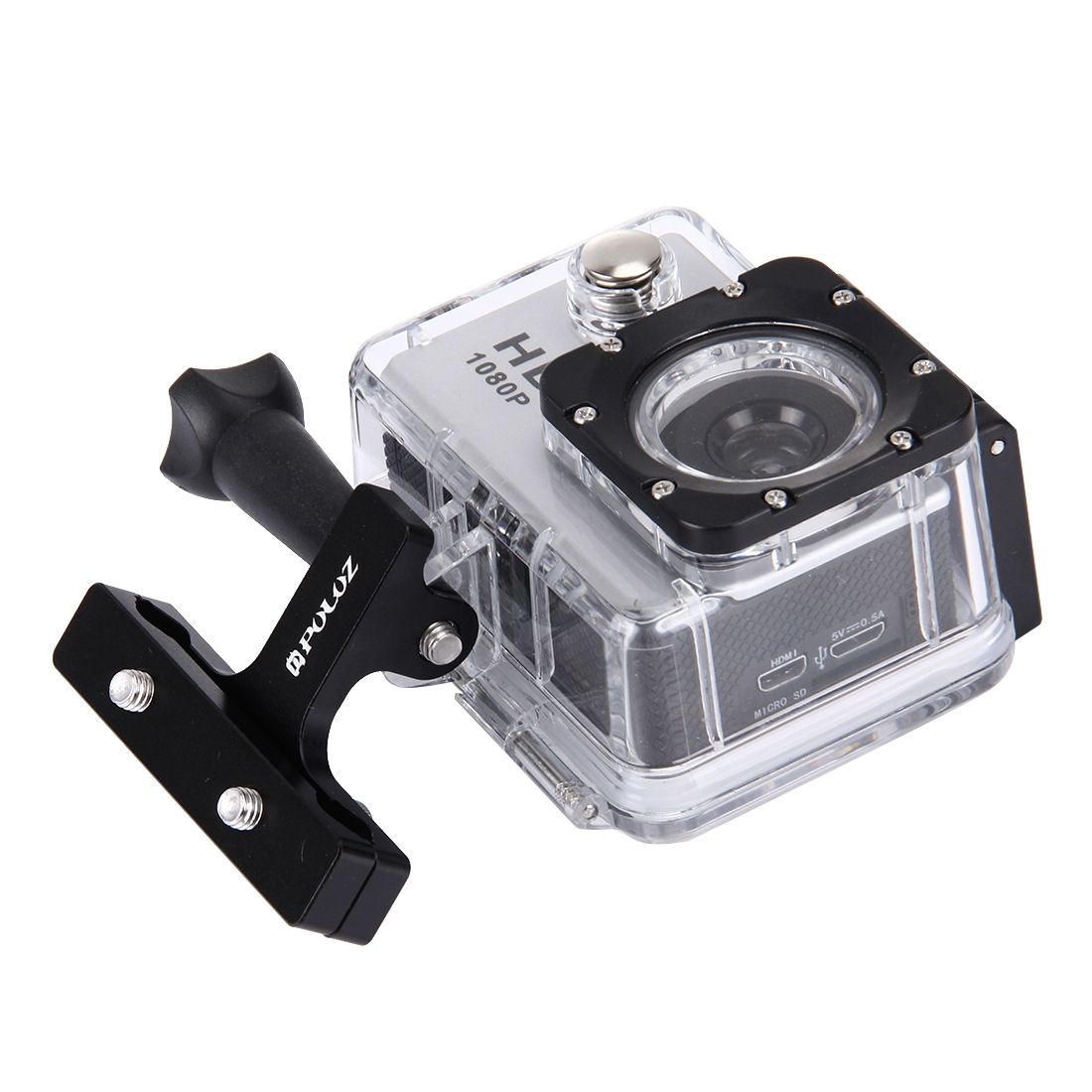 Aluminium Alloy Bike Seat Cushion Mount For GoProHERO9 Black