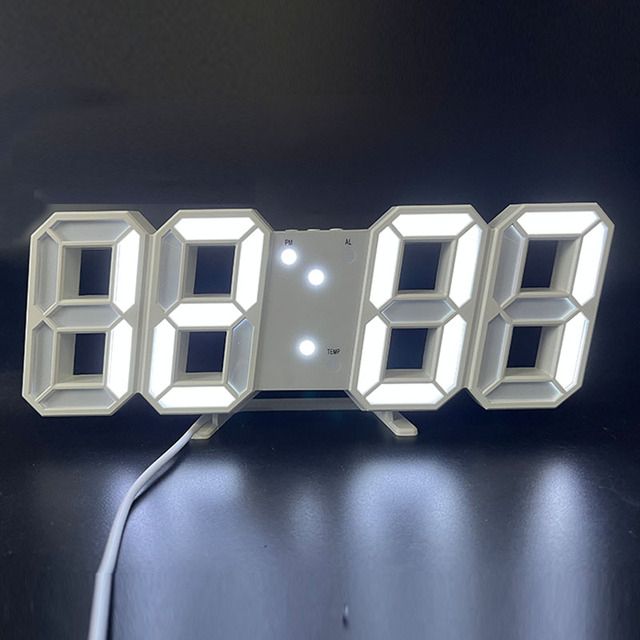Wall Clocks Hanging Electronic Digital Alarm Clocks