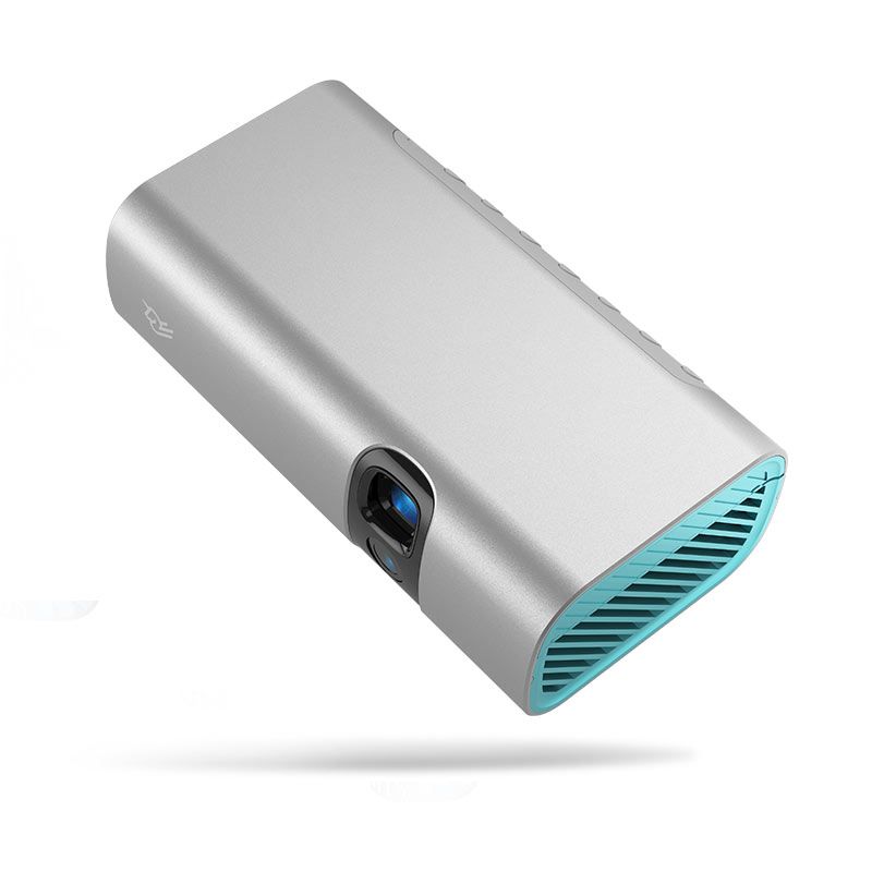 T200 Smart Portable Projector (Keystone Correction, Autofocus, Wireless Same Screen HD), Grey