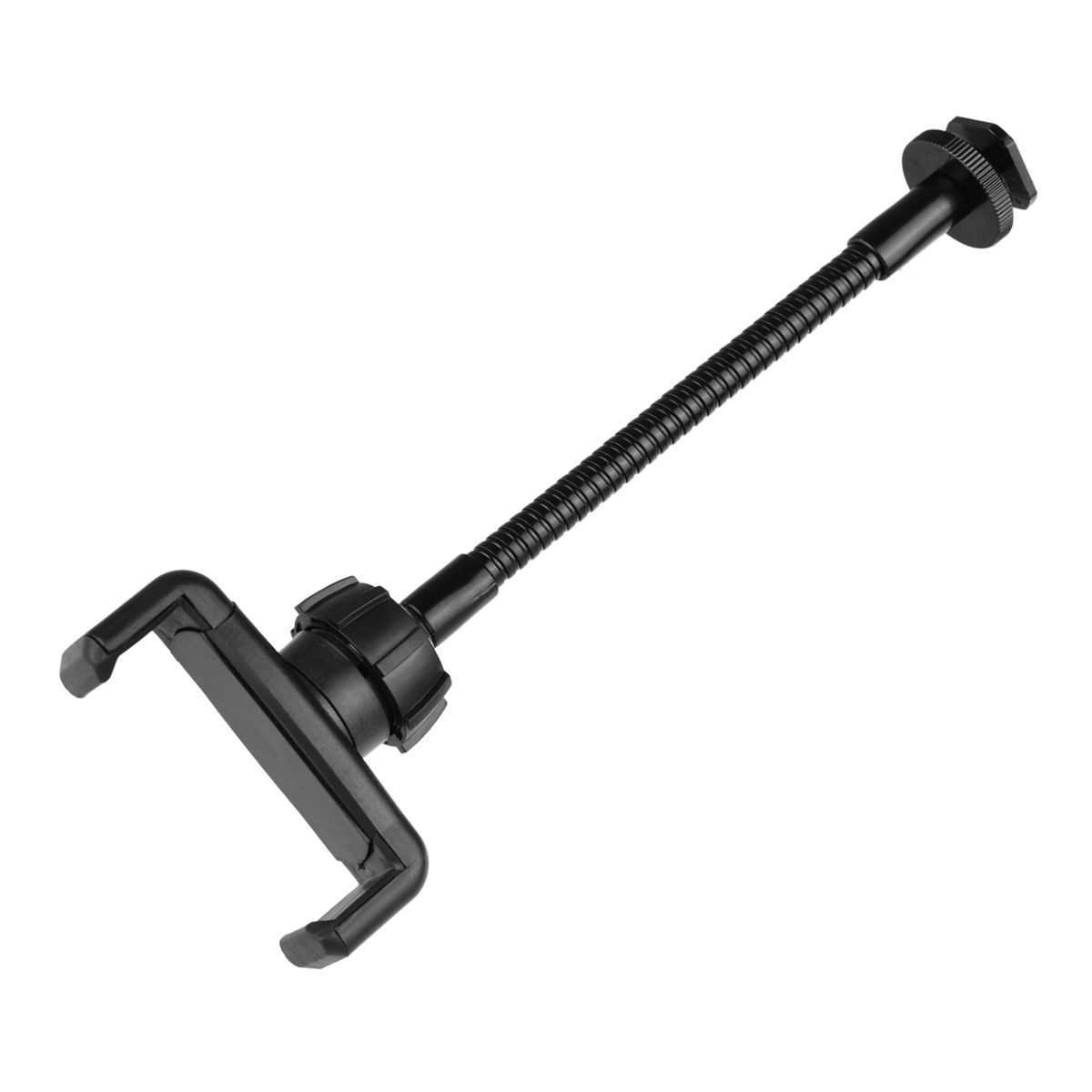Foldable Phone Clamp Holder Stand With Cold Shoe Mounting