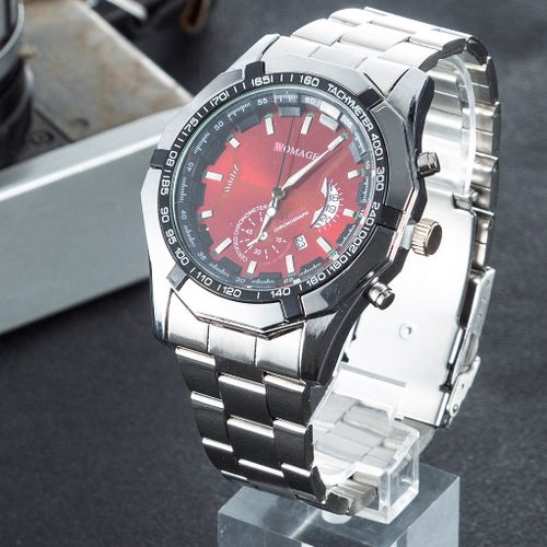 3PcsGifts Set  Calendar Quartz Wrist, Cufflinks Signature Pen Gift Box For Male